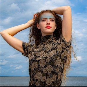 Vintage Mock Turtleneck